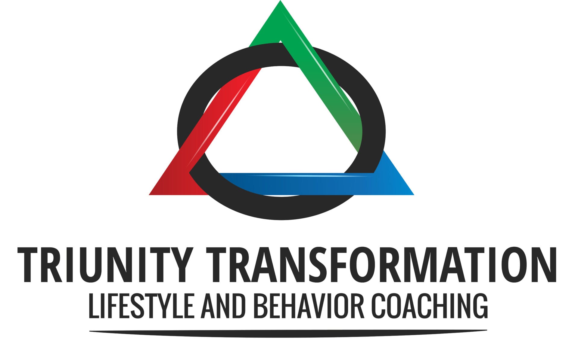 A logo of trinity transformation