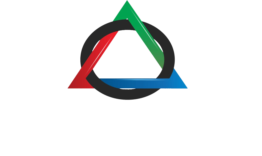 A black background with the words trinity transformation in white letters.